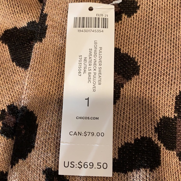 Chico leopard print sweater - Picture 2 of 4